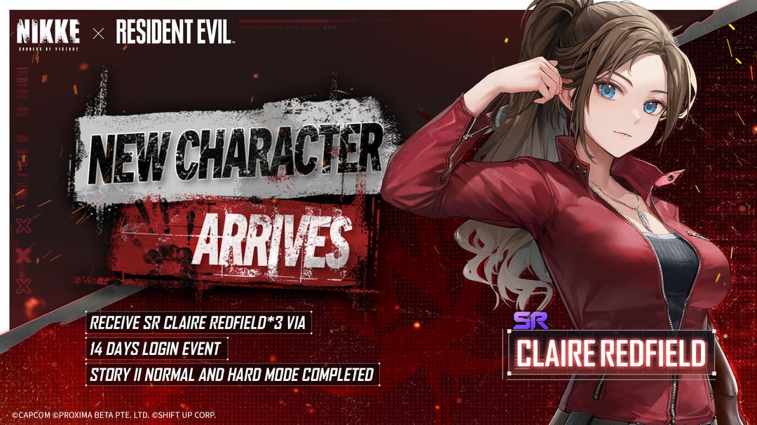 Claire Redfield promotional art