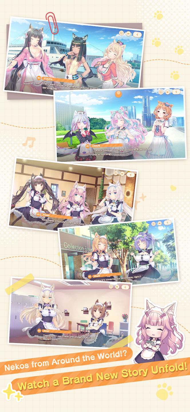 Screenshot 3 of Nekopara Sekai Connect