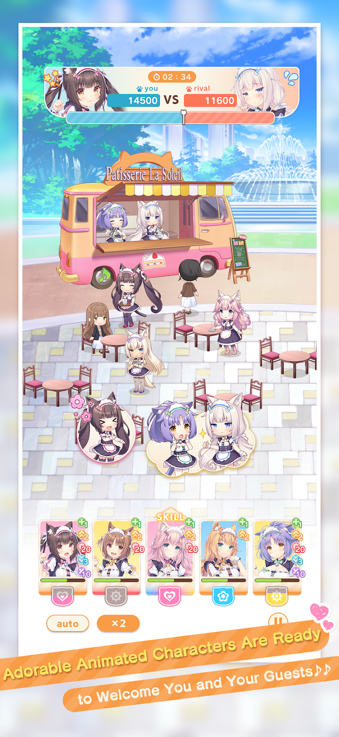 Screenshot 2 of Nekopara Sekai Connect