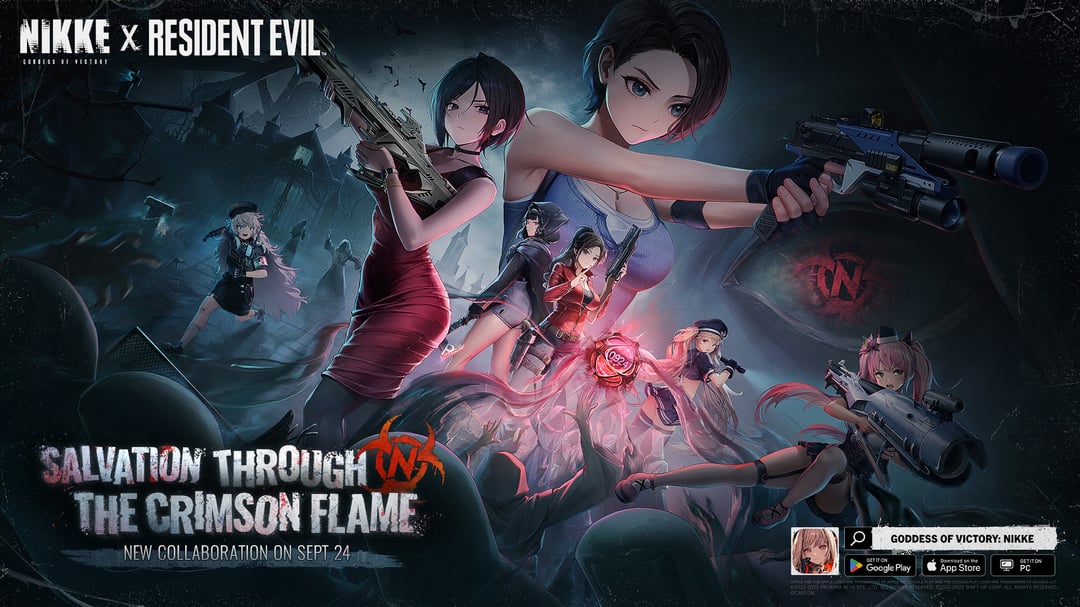 NIKKE × Resident Evil: “Reborn Evil” Collab Launches September 24