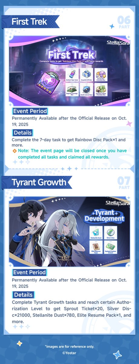 Stella Sora official release rewards overview image 4